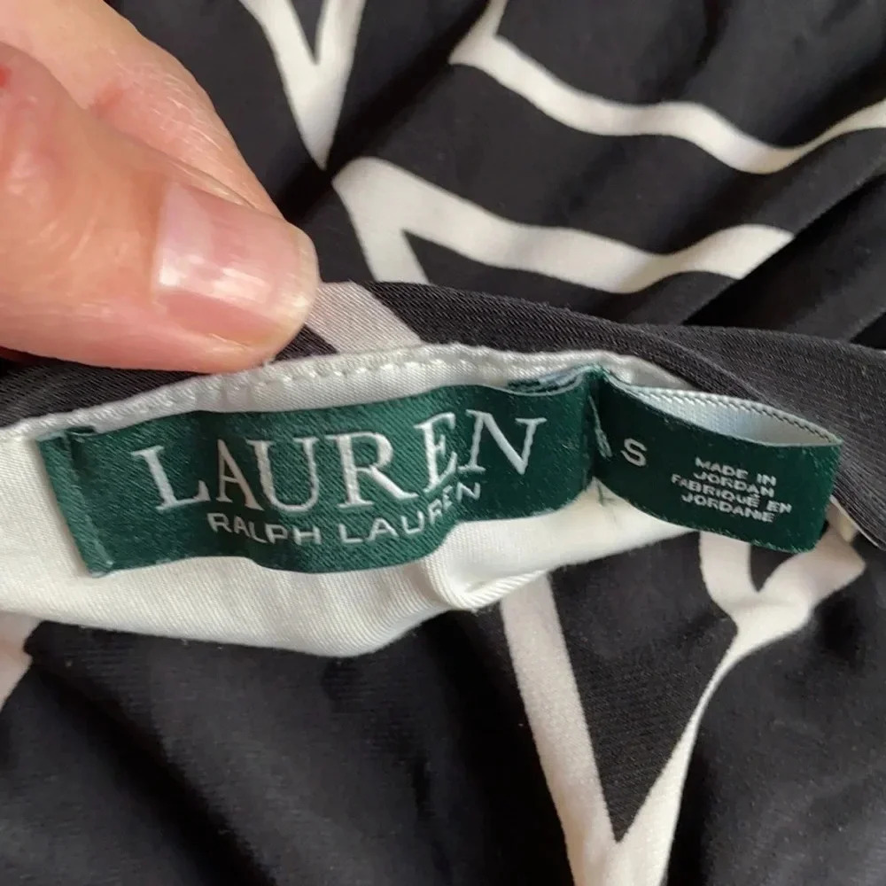 Lauren Ralph Lauren printed lined dress size Small - Picture 7 of 8